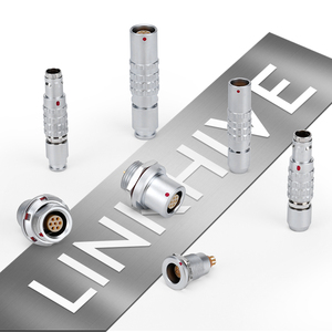 Connecteurs circulaires multipolaires OEM Design IP68 étanches, série T FGG EGG, 2-32 broches, à verrouillage automatique Push-Pull - Product Image 1