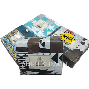 Mềm Sợi Nhỏ Phong Cách Phương Tây Aztec Vua Kích Thước 6 Pcs Tấm Ga Giường Đặt Hoa In Được Trang Bị Tấm Bộ Đồ Giường Cổ Phiếu Sẵn Sàng Để Tàu - Product Image 5