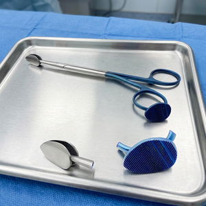 Tijeras Dissectoras Rectas Trepsat con Punta de Cuchara, 19 cm, Acero Inoxidable, Instrumento Quirúrgico Ortopédico, Certificado CE Clase I, Manual - Product Image 3