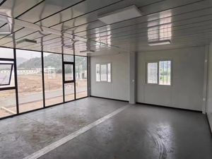 学校和医院用豪华20英尺集装箱房屋扁平包装生活浴室夹心板钢 - Product Image 6