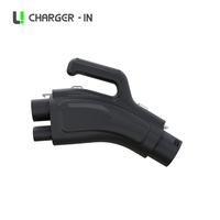 Adaptateur EV DC CCS 2 vers GB/T 250A 1000V, convertisseur EV pour voitures chinoises avec indicateur LED USB Type C