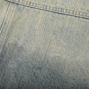 Giacca in Denim <span class=keywords><strong>Balen</strong></span> Ciaga Stile Vintage con Lavaggio Sbiadito, Colletto Classico, Bottoni, Due Tasche sul Petto, Oversize, Casual - Product Image 3