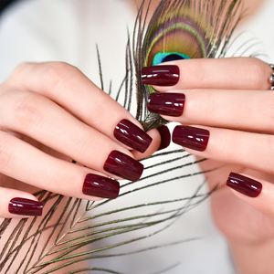 <span class=keywords><strong>Gel</strong></span> Cercueil <span class=keywords><strong>Faux</strong></span> <span class=keywords><strong>Ongles</strong></span> Art Rouge Profond <span class=keywords><strong>Ongles</strong></span> Artificiels Court Presse Sur <span class=keywords><strong>Ongles</strong></span> <span class=keywords><strong>Prix</strong></span> <span class=keywords><strong>de</strong></span> Gros - Product Image 2