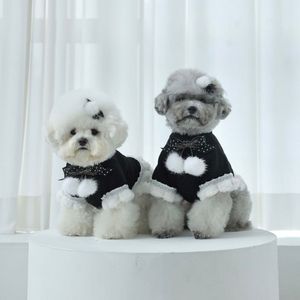 Camiseta de Invierno para Perro, Ropa Cálida para Mascotas, Personalizable OEM, Elástica, Transpirable, de Terciopelo, con Detalle de Pelo para Perros y Gatos - Product Image 6