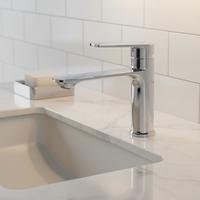 Robinet de lavabo à montage sur plan, design moderne, couleurs personnalisées, poignée unique, zinc, chaud et froid, cartouche céramique, pour la maison