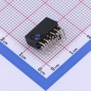 PM200-2-06-W-4.3 Pin Socket Bent Lead Through Hole,P=2mm Connector ( Jack Structure: 2x6P )( Pitch: 2mm )( Row Spacing: 2mm ) - Product Image 2