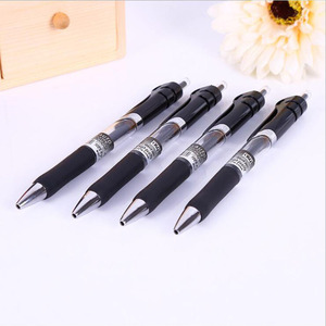 ปากกาเจลแบบกด 0.5 มม. หมึกสีดำ หัวกระสุน สำหรับเขียนทั่วไป - Product Image 2