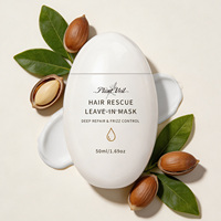 Masker Rambut Perawatan Intensif dengan Logo Kustom, Keratin Terhidrolisis, Minyak Argan, dan Panthenol untuk Perbaikan Mendalam dan Mengontrol Rambut Kusut