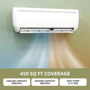 Climatiseur mini-split YITAHOME 9000 BTU, chauffage 19 SEER2 110V, jusqu'à 450 pieds carrés Climatiseur mini-split Ft Quoyard 9000 BTU Hea - Product Image 2