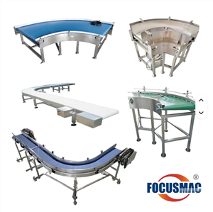 Focus Machinery Endüstriyel Bantlı Dönüş Konveyörü 90 ve 180 Derece <span class=keywords><strong>PVC</strong></span> ve PU Bantlı Konveyör - Product Image 2