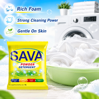 Détergent à Lessive en Poudre Écologique Le Plus Vendu, 30g, Super Éclatant, Haute Mousse, Nettoyage Rapide, Savon de Lavage de Haute Qualité pour Vêtements Afrique
