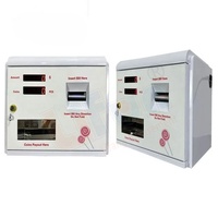 Mini Máquina de Cambio de Monedas de Pared Cambiadora Automática de Dinero Dispensador de Fichas