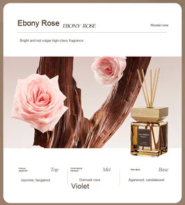 Ouree ชุดน้ำหอมปรับอากาศขนาด500มล., น้ำหอมปรับอากาศความจุขนาดใหญ่สำหรับใช้ในบ้าน - Product Image 6