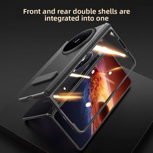 Coque de téléphone magnétique pour Honor MagicV6, charnière intégrale, anti-chute, support rotatif, étui pour téléphone à écran pliable, vente en gros - Product Image 1