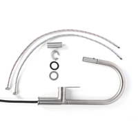Robinet mélangeur de cuisine thermostatique en acier inoxydable avec douchette extractible et filtre à eau potable – Vente en gros