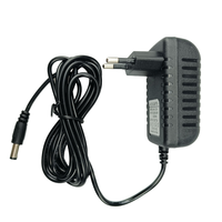 Assurance qualité 12V 1A Adaptateur secteur mural 50/60Hz Alimentation à découpage avec connexion enfichable Comprend un type de sortie CC et CA