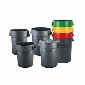 Hot Bán Nhiệm Vụ Nặng Nề 32 Gallon Vòng Mỹ Phong Cách Nhựa Thùng Rác Có Thể Nhựa Mà Không Cần Nắp Cho Thị Trường Mỹ - Product Image 2