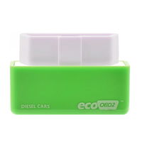 Prise verte de boîte de réglage de puce d'EcoOBD2 ECU et conducteur Eco OBD2 pour des économies de carburant des voitures 15% plus de puissance