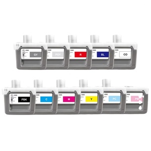 Supercolor 12 Color 3300 Compatible <b>Ink</b> Cartridge <b>Refill</b> with Pigment <b>Ink</b> Chip for Canon PRO 2600 4600 6600 GP 4600S 6600S - Product Image 2