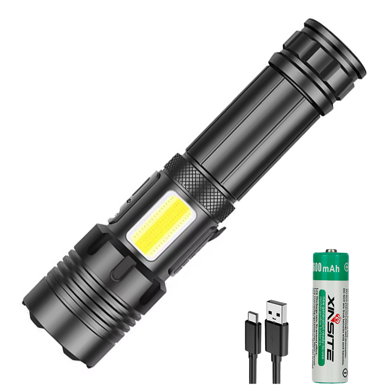 PHILIPS Linterna de bolsillo LED recargable con base agnética, ini linterna EDC con 5000