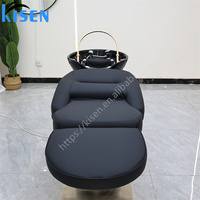 Bacs et fauteuils de lavage de cheveux de haute qualité, lit de lavage électrique, lit de massage thaïlandais, lit de lavage de cheveux pour spa, thérapie aquatique et vapeur pour la tête