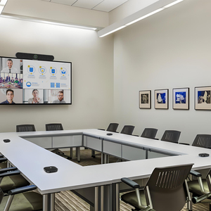 Barra de <span class=keywords><strong>Video</strong></span> Todo en Uno 4K con IA, Cámara PTZ, Micrófono y Altavoz Integrados, Colaboración por <span class=keywords><strong>Video</strong></span> para Reuniones Grandes - Product Image 3