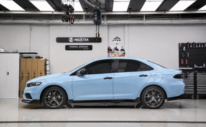 Car <b>Vinyl</b> <b>Wrap</b> Roll Glacial Blue PET High Gloss Self Healing Anti Scratch Full Body Automotive Color Changing Film Roll stickers - Product Image 4