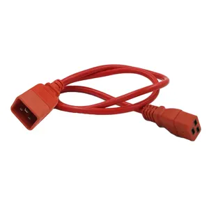 C20 to C19 computer power extension cord for PDU