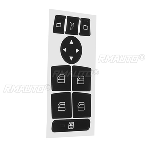 1 Kit de réparation de boutons de commande de lève-vitre pour Mercedes-Benz 2007-2014, autocollants décoratifs pour réparer les boutons défectueux - Product Image 4