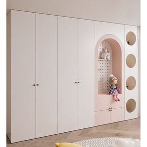 <span class=keywords><strong>Armadio</strong></span> per <span class=keywords><strong>cameretta</strong></span> da bambina, design personalizzato, colore rosa, ecologico, in legno, mobili per camera da letto, mobili per bambini - Product Image 2
