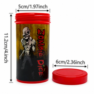 Jeu de dés personnalisés YSJ TOYS avec gobelet, jeu de société pour adultes, idéal pour les soirées en bar, à partir de 14 ans - Product Image 3