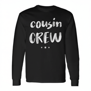 Camiseta de manga larga Cousin Crew para reuniones familiares - Product Image 2