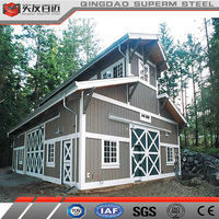 Bâtiment en acier préfabriqué de haute qualité Entrepôt en métal Structure en acier préfabriquée Écurie pour chevaux à vendre