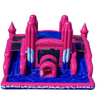 Combo Inflable FUN BOUNCE JukeBox de PVC para Uso Comercial en Exteriores