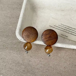 Joyería de Lujo al por Mayor: Pendientes y Colgantes de Acero Inoxidable de Alta Calidad con Piedras Naturales - Product Image 5