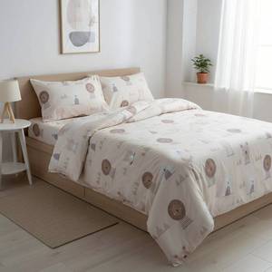 TENCEL de Tamaño Personalizado ™   Funda de Edredón de Lyocell con Estampado de Animales, Fabricante de Ropa de Cama Infantil OEM ODM - Product Image 1
