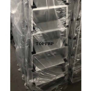 Household Folding <b>Step</b> Ladder Wide Pedal Aluminum Alloy Modern Aluminum Stairs <b>Platform</b> Support for | Aluminum Folding Folding - Product Image 6
