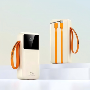 พาวเวอร์แบงค์พกพาพร้อมโลโก้สั่งทำ <span class=keywords><strong>50000mah</strong></span> PD 22.5W ชาร์จเร็ว พร้อมสายในตัวสำหรับ <span class=keywords><strong>iPhone</strong></span> 17 - Product Image 6