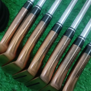 Brand New Right Handed Iron 7pcs Golf Clubs Vintage Copper <b>Set</b> 4-9p Stiff Flex Graphite/steel Shaft Portable Head Cover Free - Product Image 5