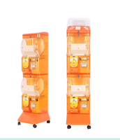 Machine à gachapon japonaise populaire, machine à bonbons, œuf à torsion, jeton gacha, jouet, machine à capsules en plastique à monnayeur, machine distributrice de bonbons