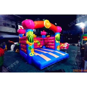 <span class=keywords><strong>Maison</strong></span> gonflable de rebond de thème de fruit pour la partie et l'aire de jeu extérieures d'enfants - Product Image 2
