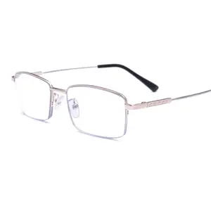 Half Memory Metal Progressive multifocal Reading glasses anti blue light blocking computer reading glasses