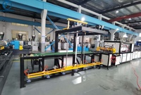 Machine automatique de fabrication de panneaux de plafond en PVC / Ligne de production de feuilles de PVC / Machine de fabrication de panneaux muraux en PVC / Machine de fabrication de panneaux de plafond en PVC