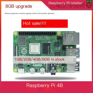 <span class=keywords><strong>Raspberry</strong></span> <span class=keywords><strong>Pi</strong></span> 4e Generatie B-Type <span class=keywords><strong>Raspberry</strong></span> <span class=keywords><strong>Pi</strong></span> <span class=keywords><strong>4</strong></span> 4B <span class=keywords><strong>8GB</strong></span> Ontwikkelbord Programmering AI Beginner Kit Python - Product Image 2