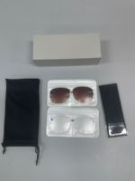 Lunettes Intelligentes IA avec Caméra d'Interaction, Traduction Instantanée, Prise de Vue en un Clic, Idéales pour TikTok