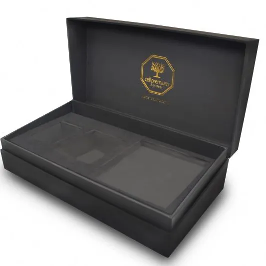 Custom Logo Luxury Jewelry Watch Hardcover Box Wholesale