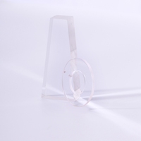 Fenêtre d'observation en saphir de qualité optique personnalisée fenêtre en verre saphir ronde personnalisée pour filtres optiques