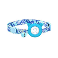 Étui de protection pour Apple AirTag 1ère/2ème génération, coque en silicone pour balise de suivi Apple, dispositif anti-perte, collier pour animaux de compagnie