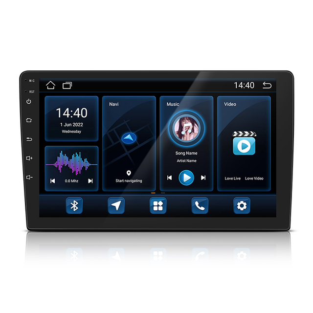 Manufacturer 2GB 32GB Car Stereo 2 Din Youtube Music FM GPS Navigation Multimedia Car Android Radio 7/9/10.1 Inch