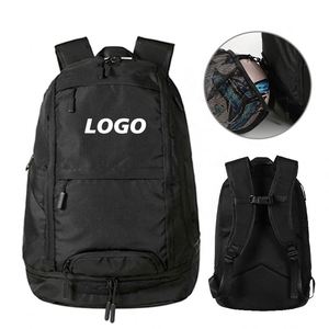 กระเป๋าเป้สะพายหลังโลโก้แบบกำหนดเอง กระเป๋าใส่บาสเก็ตบอล กระเป๋าเดินทางกลางแจ้ง กระเป๋าใส่บาสเก็ตบอลและฟุตบอล กระเป๋ากีฬาบาสเก็ตบอล กระเป๋าเดินทาง - Product Image 1